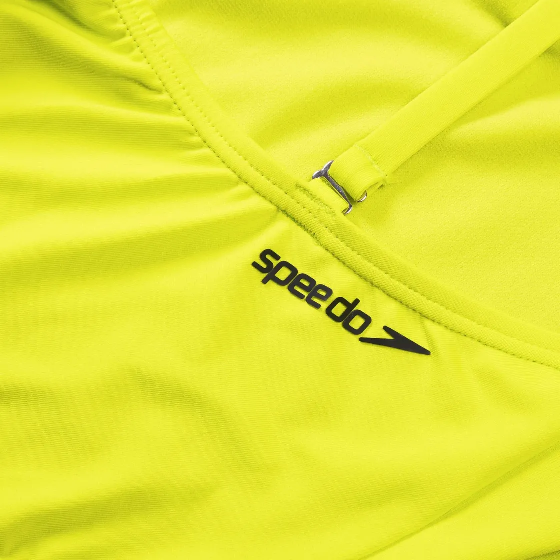 One Pieces-Speedo Flu3nte Solid Convertible One piece Yellow