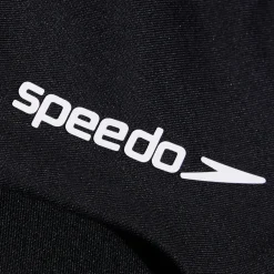 Two Pieces-Speedo Flu3nte Solid Logo Elastic High Waist Bottom Black