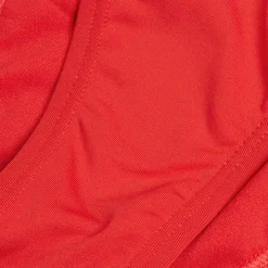 Two Pieces-Speedo Flu3nte Solid Scoop Bottom Red