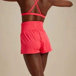 Two Pieces-Speedo Flu3nte Solid Short Red