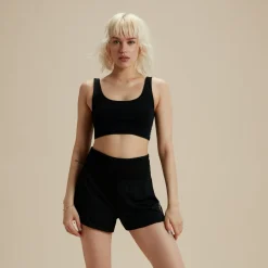 Two Pieces-Speedo Flu3nte Solid Short Black