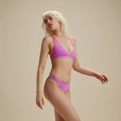 Two Pieces-Speedo Flu3nte Strappy Bottom Purple