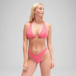 Two Pieces-Speedo Flu3nte Terry Convertible Tri Top Rose Pink