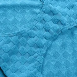 Two Pieces-Speedo Flu3nte Terry Crop Top Aqua Blue