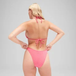 Two Pieces-Speedo Flu3nte Terry Scoop Bottom Rose Pink
