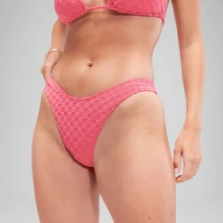 Two Pieces-Speedo Flu3nte Terry Scoop Bottom Rose Pink