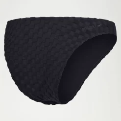 Two Pieces-Speedo Flu3nte Terry Scoop Bottom Black