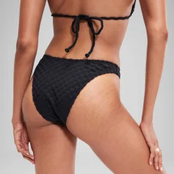 Two Pieces-Speedo Flu3nte Terry Scoop Bottom Black