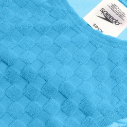 Two Pieces-Speedo Flu3nte Terry Scoop Bottom Aqua Blue