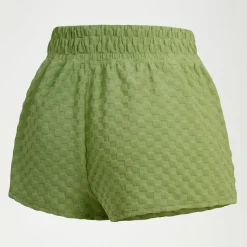 Two Pieces-Speedo Flu3nte Terry Short Olive Green