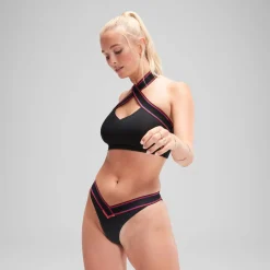 Two Pieces-Speedo Flu3nte V Scoop Bikini Bottom Anthracite