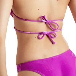 Two Pieces-Speedo Flu3nte Velour Convertible Sri Top Purple