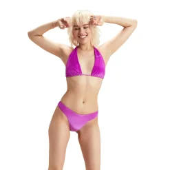 Two Pieces-Speedo Flu3nte Velour Convertible Sri Top Purple