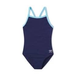 Racing|Fitness-Speedo Flyback Youth Training Suit One Piece - Endurance+ Navy/Blue