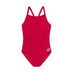Racing|Fitness-Speedo Flyback Youth Training Suit One Piece - Endurance+ Dark Red