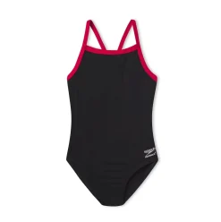 Racing|Fitness-Speedo Flyback Youth Training Suit One Piece - Endurance+ Black/Red