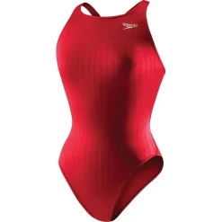 Racing|Fitness-Speedo Girls Aquablade Youth Recordbreaker One Piece - Fina Approved Red