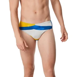 Briefs-Speedo Glimmer Brief Blue Gold