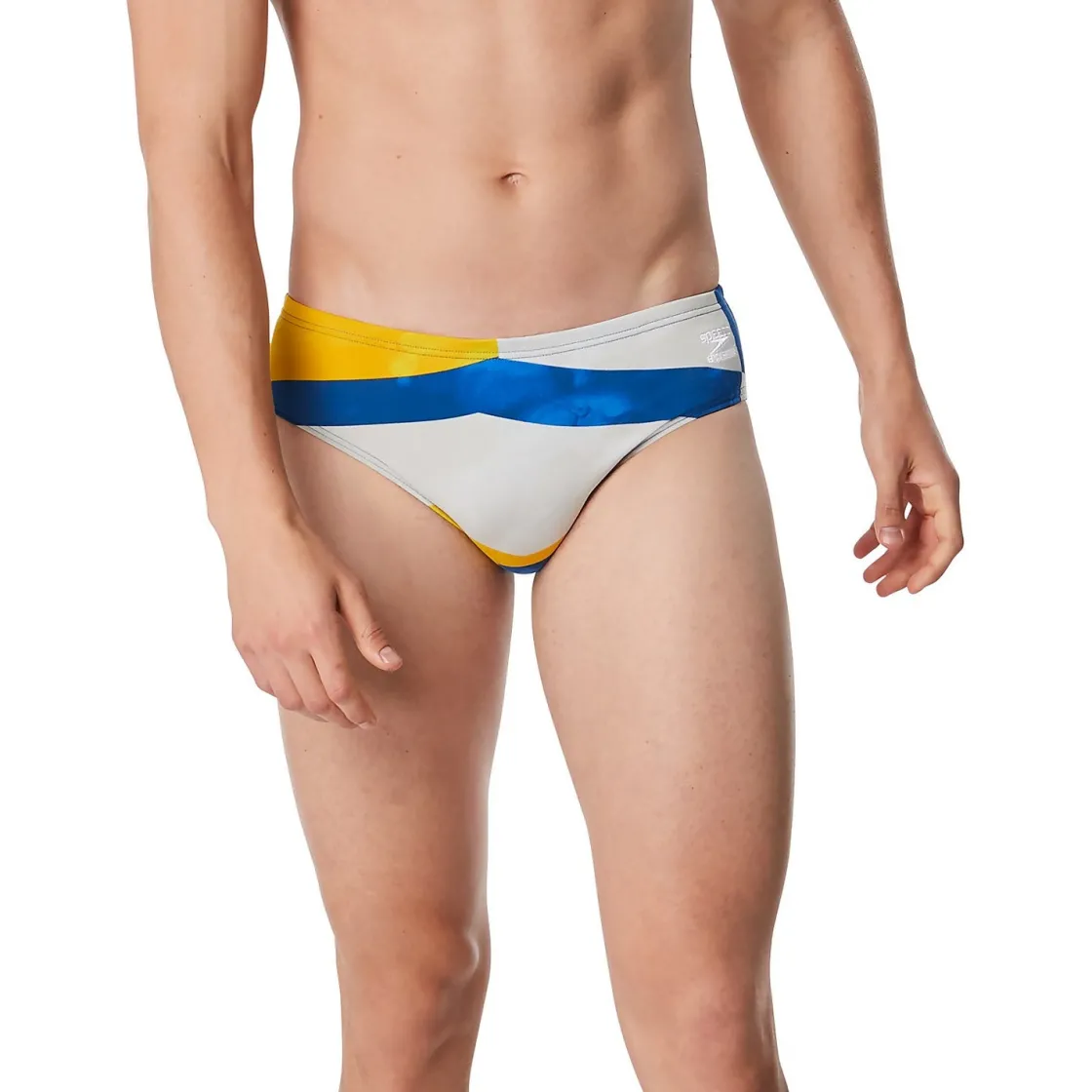 Briefs-Speedo Glimmer Brief Blue Gold