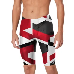 Jammers-Speedo Glimmer Jammer Speedo Red