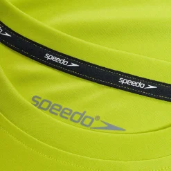 Boys Swimwear-Speedo Graphic Short Sleeve Swim Shirt Bitter Lime