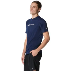 Lifeguard|Rashguards-Speedo Guard New Easy Short Sleeve Tee Navy