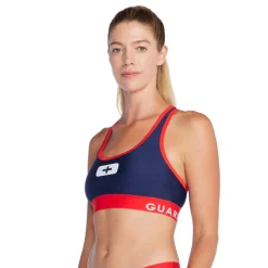 Lifeguard|Two Pieces-Speedo Guard Racerback Top Team Navy