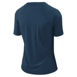 Lifeguard-Speedo Guard Short Sleeve Solid Swim Tee Navy