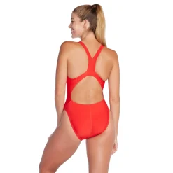 Fitness|Training-Speedo Guard Super Pro Back Solid One Piece Team Red