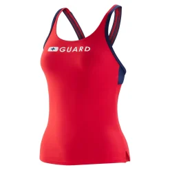 Lifeguard-Speedo Guard Tankini Red
