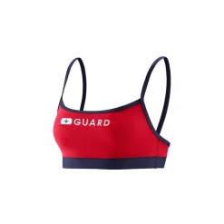 Lifeguard-Speedo Guard Thin Strap Top Red
