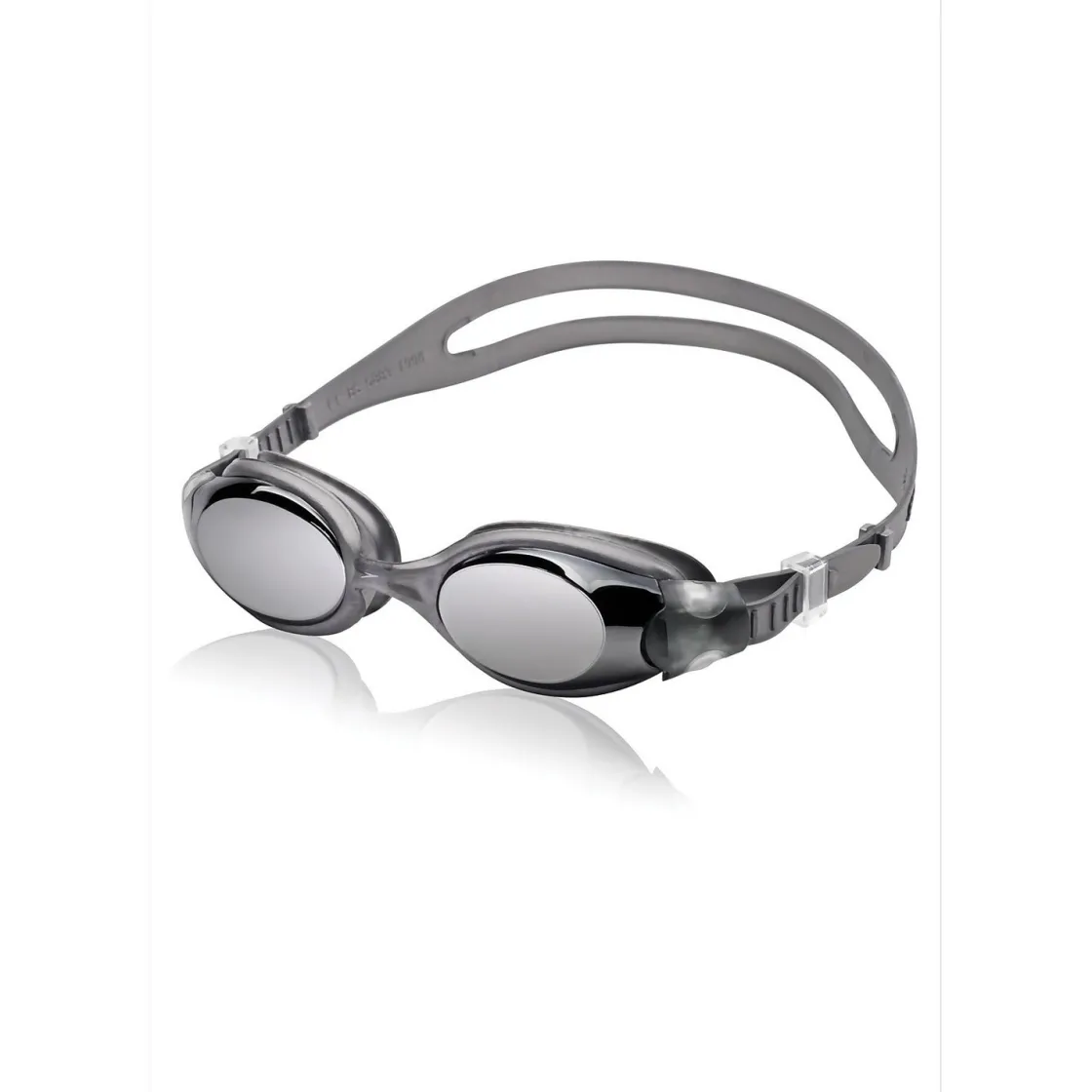 Fitness-Speedo Hydrosity Mirrored Goggle Fossil Gray
