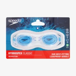 Recreation-Speedo Hydrospex Classic Goggle Sky Blue