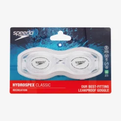 Recreation-Speedo Hydrospex Classic Goggle White