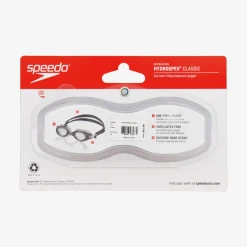 Recreation-Speedo Hydrospex Classic Goggle White