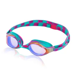 Racing-Speedo Hyper Flyer Mirrored Goggle Pink Glow