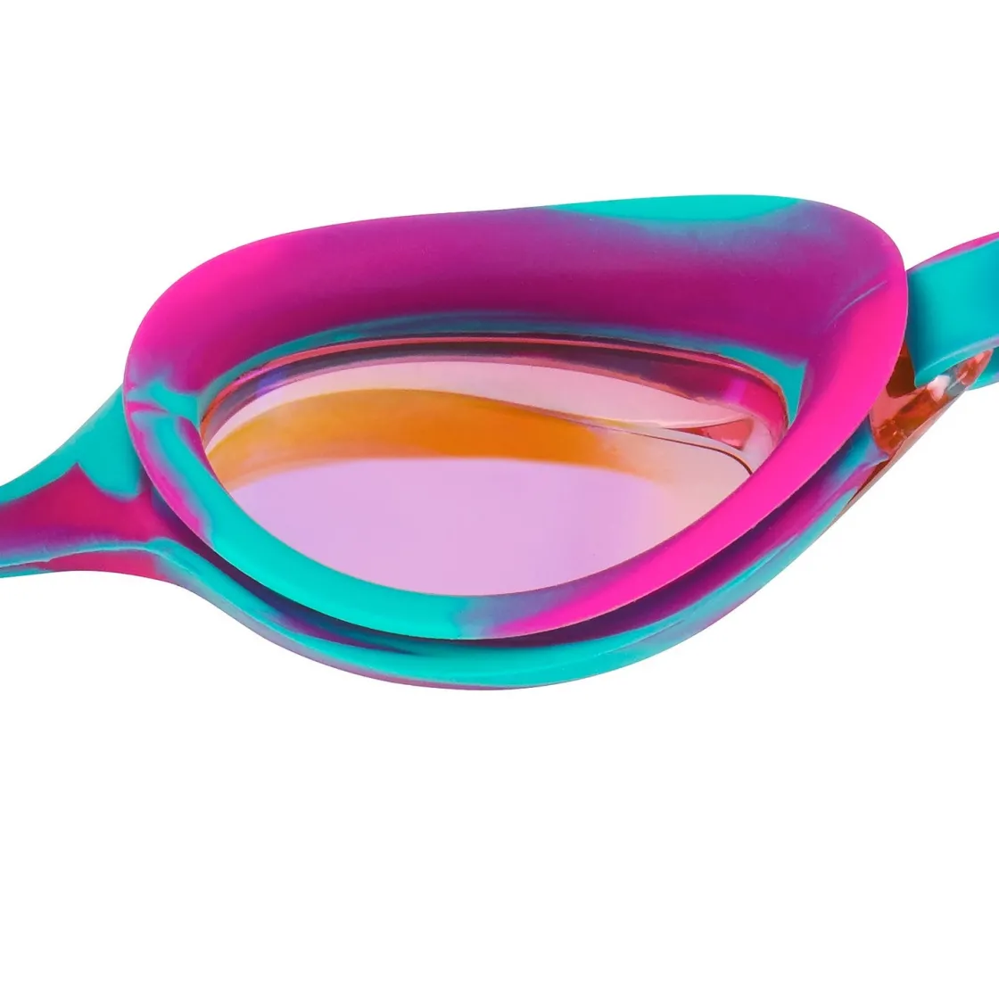 Racing-Speedo Hyper Flyer Mirrored Goggle Pink Glow