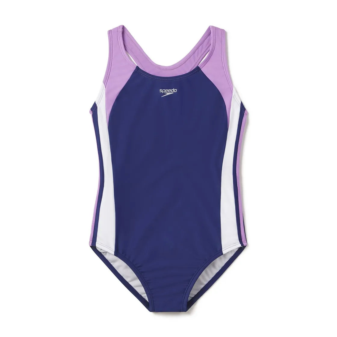 Girls Training|Girls Swimwear-Speedo Infinity Splice One Piece Purple