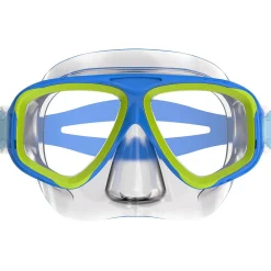 Kids Goggles-Speedo Jr Adventure Mask Blue Yellow