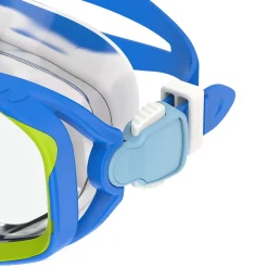 Kids Goggles-Speedo Jr Adventure Mask Blue Yellow