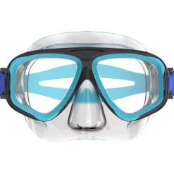 Snorkelling|Mask & Snorkels-Speedo Jr. Adventure Mask & Snorkel Set Black Blue