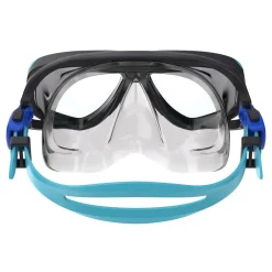 Snorkelling|Mask & Snorkels-Speedo Jr. Adventure Mask & Snorkel Set Black Blue