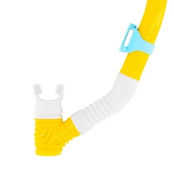 Snorkelling|Mask & Snorkels-Speedo Jr. Adventure Mask/Snorkel Set Yellow Blue