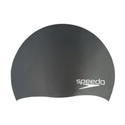 Caps|Kids Caps-Speedo Jr Elastomeric Solid Silicone Cap Black