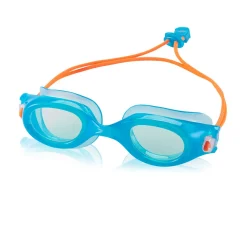 Kids Goggles-Speedo Jr. Hydrospex Bungee Aqua Blue