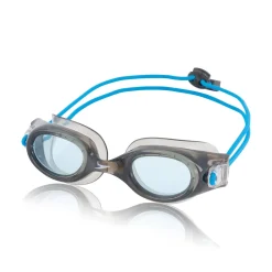 Kids Goggles-Speedo Jr. Hydrospex Bungee Grey Blue