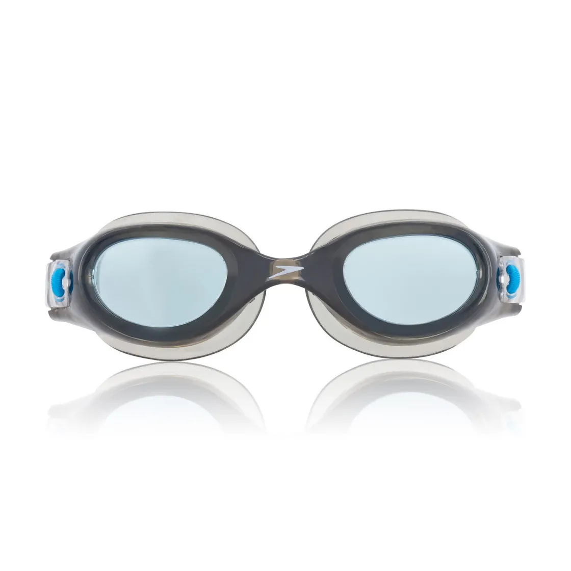 Kids Goggles-Speedo Jr. Hydrospex Bungee Grey Blue