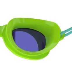 Kids Goggles-Speedo Jr Sunny G Seasider Mirrored Acid Green