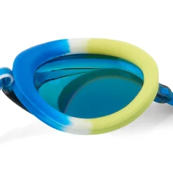 Racing|Kids Goggles-Speedo Jr. Vanquisher 2.0 Mirrored Goggle Clear/Blue