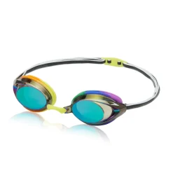 Kids Goggles|Racing-Speedo Jr. Vanquisher 2.0 Mirrored Goggle Navy